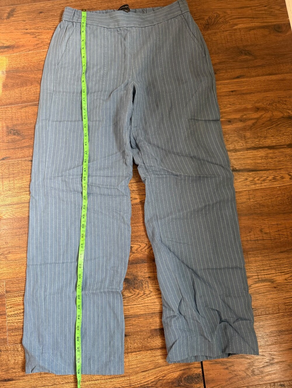 Banana Republic Blue-Gray Pinstripe Dress Pants